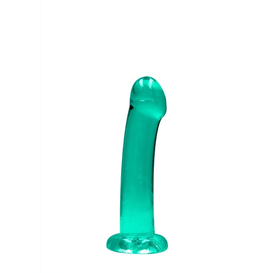REALROCK - DILDO SUITABLE FOR ANAL AND VAGINAL USE - 6.7/ 17 CM - TURQUOISE