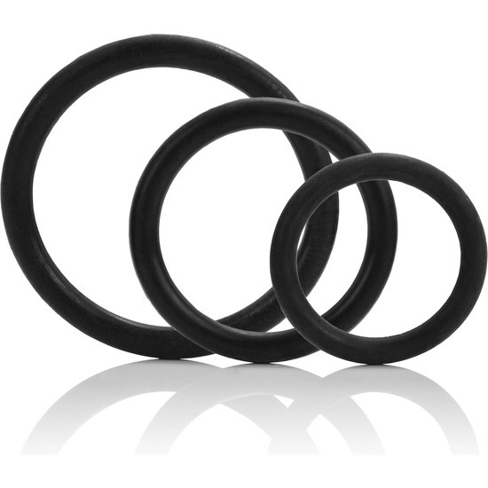 Tri-ring Black Ring