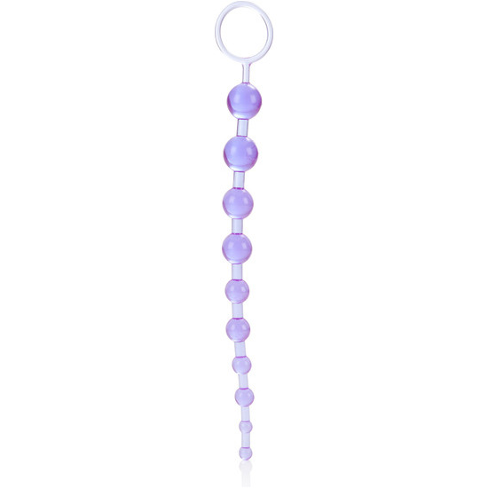 Purple Silicone Anal Balls