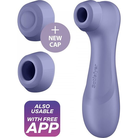 SATISFYER PRO 2 GENERATION 3 - AIR PULSE VIBRATOR WITH APP - VIOLET