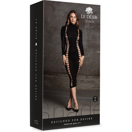 LE D SIR-SHADE-CARME XI - DRESS WITH TURTLENECK - ONE SIZE