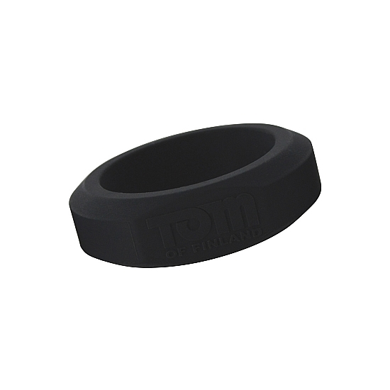 SET OF 3 BLACK SILICONE RINGS