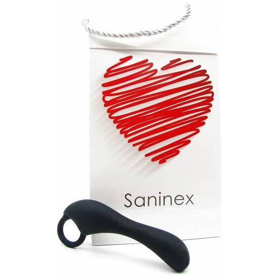 SANINEX STIMULATOR ANAL SEX ORGASMIC DUPLEX COLOR BLACK