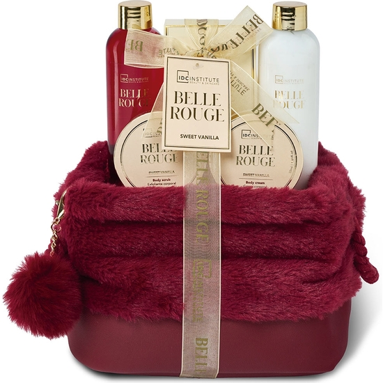 BELLE ROUGE NEEDLE BAG SET WITH 5 COSMETIC PIECES