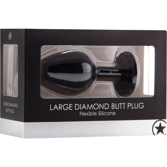 LARGE BLACK DIAMOND PLUG