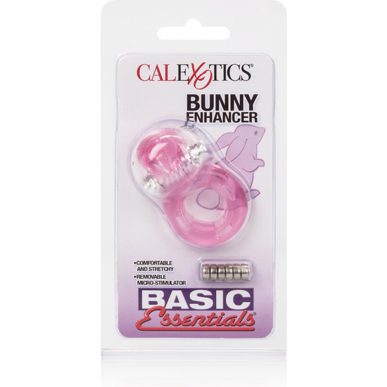BASIC ESSENTIALS VIBRATING RING WITH BUNNY