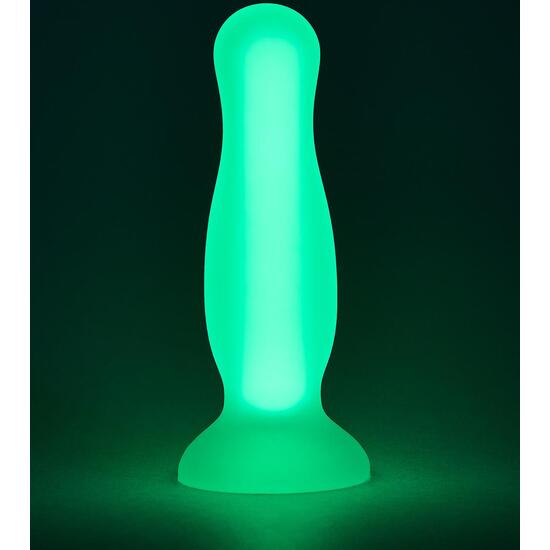 Radiant Soft - Shiny Green Silicone Plug