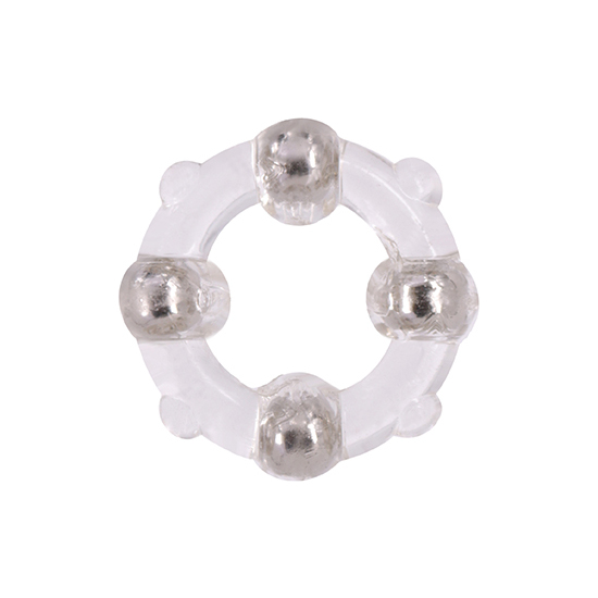 Menzstuff Stud Ring Clear