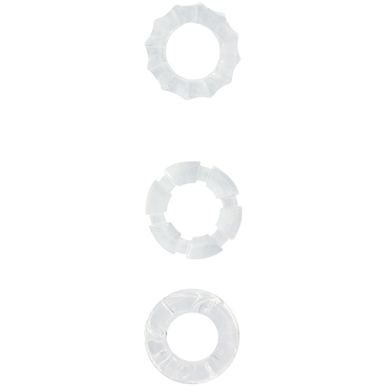Menzstuff - Set Of Three Rings