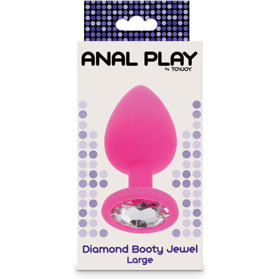 TOYJOY - DIAMOND BOOTY JEWEL LARGE - PINK