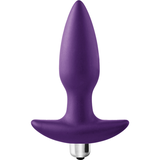 Flirts 10 Functions Vibrating Plug Purple