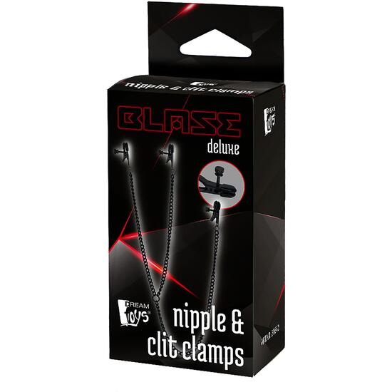 BLAZE DELUXE NIPPLE AND CLIT CLAMPS