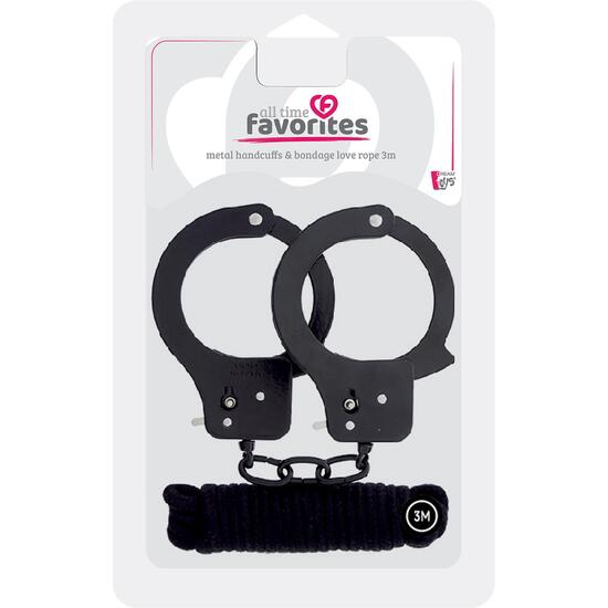 ALL TIME FAVORITES METAL CUFFS AND ROPE 3M