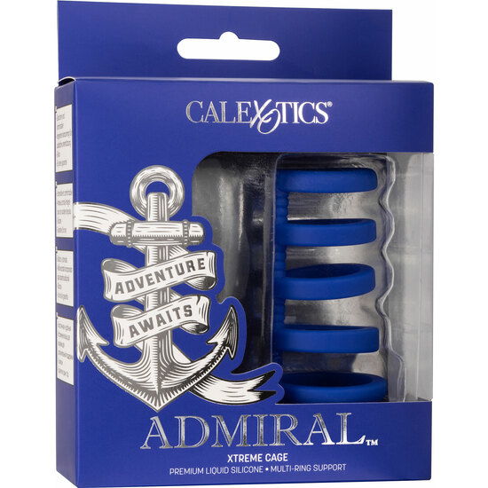ADMIRAL XTREME CAGE - SILICONE RING - BLUE