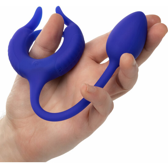 ADMIRAL WEIGHTED COCK RING - RING - BLUE