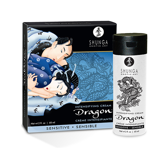 Shunga Cream Of The Dragon Sensitive For Couples