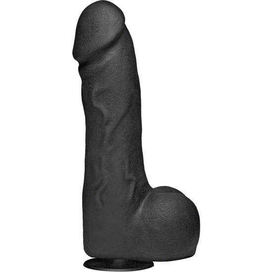 THE PERFECT COCK REALISTIC PENIS 27 CM BLACK