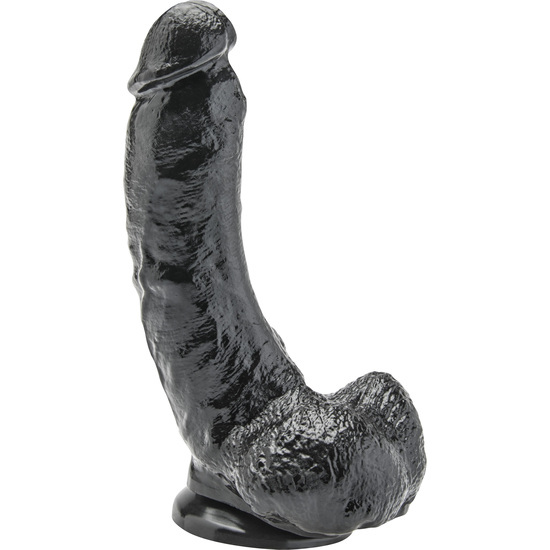 PENIS 20,5cm with testicles BLACK