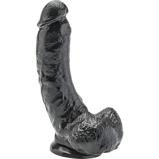 PENIS 20.5CM WITH BLACK TESTICLES TOYJOY
