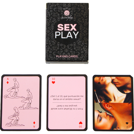 SEX PLAY - PLAYING CARDS - ESPAÑOL / PORTUGUÉS SECRET PLAY