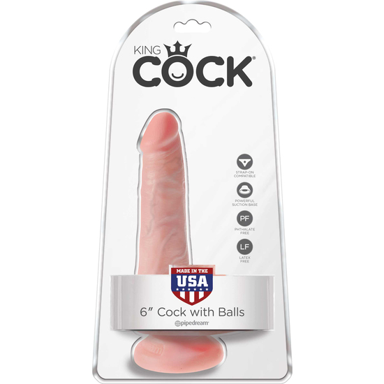 king cock realistic penis with testicles 15cm pipedream juguetes xxx xxx sex toys penises KING COCK REALISTIC PENIS WITH TESTICLES 15CM PIPEDREAM XXX erotic toys