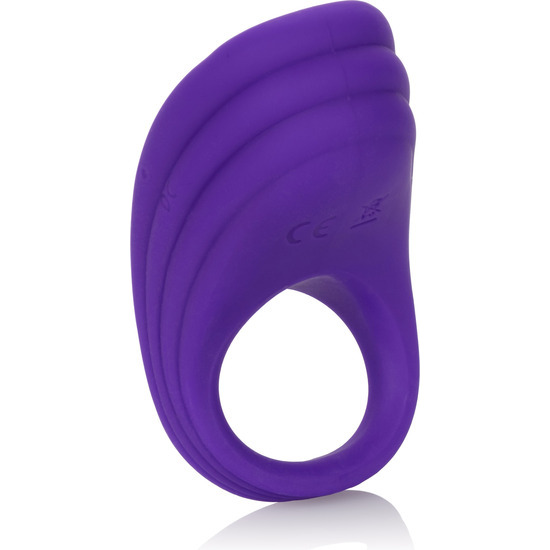 RECHARGEABLE VIBRATING RING OF SILICONE PURPLE