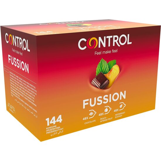 CONTROL FUSSION CONDOMS PROFESSIONAL BOX 144 UNITS CONTROL