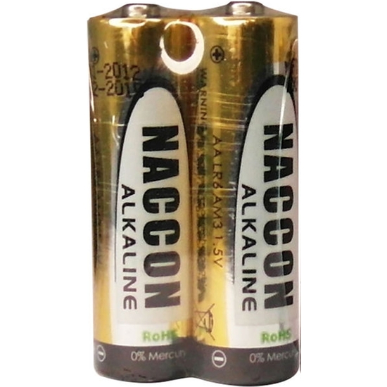 Nac With Alkaline Batteries Lr6 Aa - 2 Units