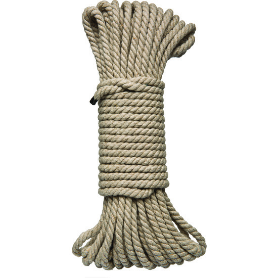 Natural Bondage Rope - 10 Meters - Brown