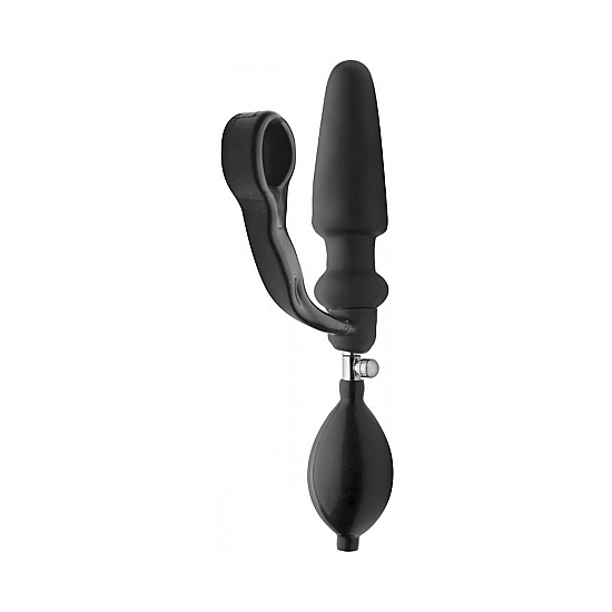 EXXPANDER INFLATABLE ANAL PLUG WITH RING