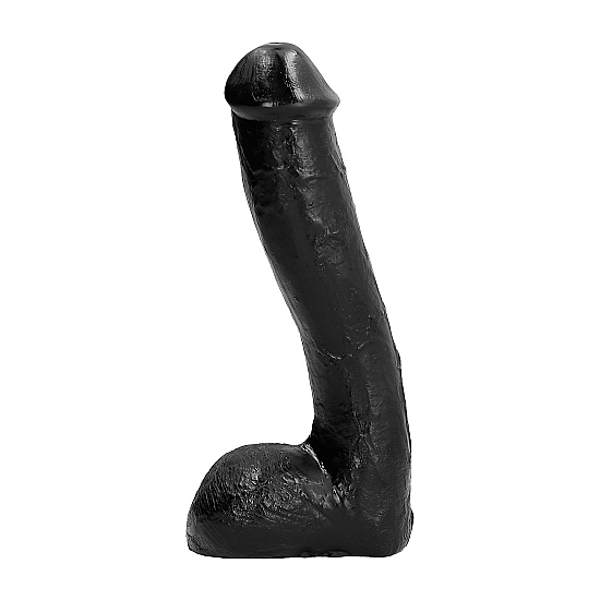 ALL BLACK REALISTIC PENIS ANAL 23CM
