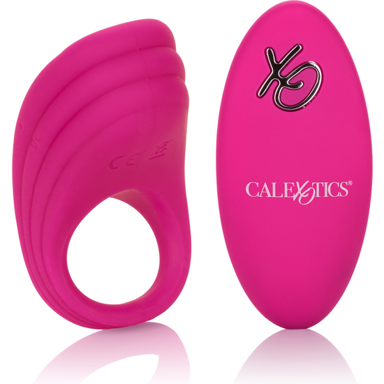 PLEASURE RING WITH CONTROL - PINK