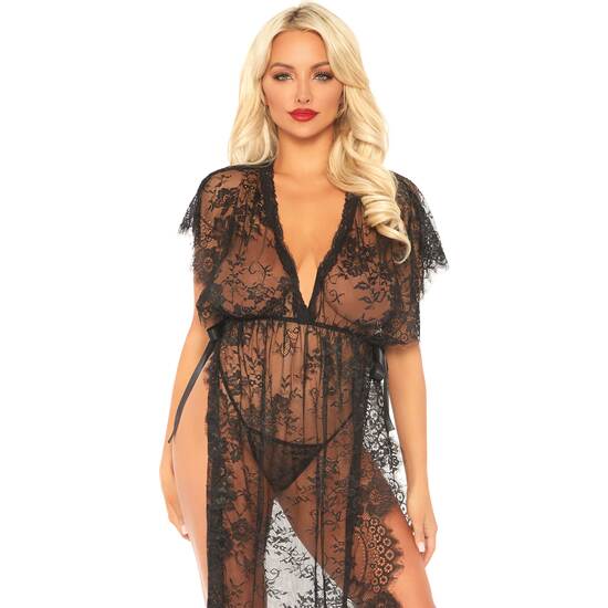 LACE CABIN WITH THONG AS A BLACK GAME