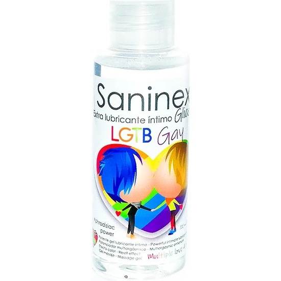 SANINEX GLICEX LGTB GAY 4 IN 1 - 100ML SANINEX