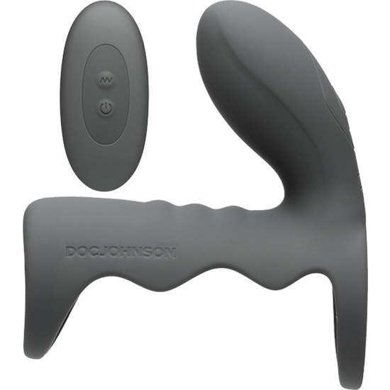 OPTIMALE CASE FOR THE PENIS WITH PLUG AND VIBRATION - GRAY