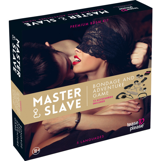 Master Slave Bdsm Kit For Couples Beige