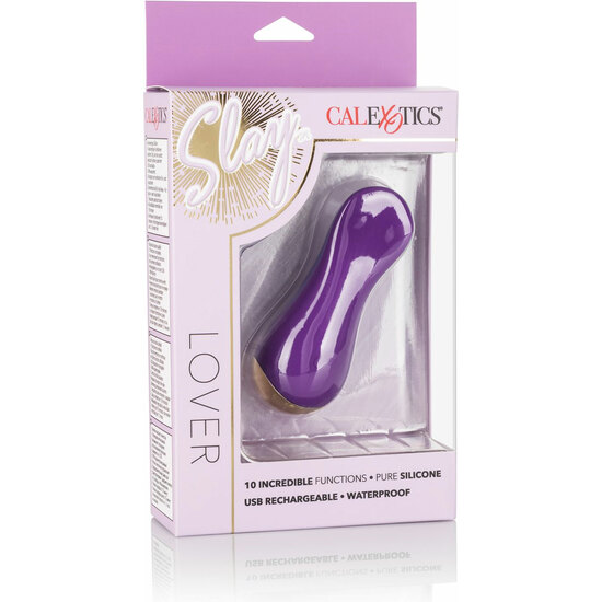 slay lover purple silicone massager calexotics xxx erotic toys SLAY LOVER - PURPLE SILICONE MASSAGER CALEXOTICS XXX erotic toys