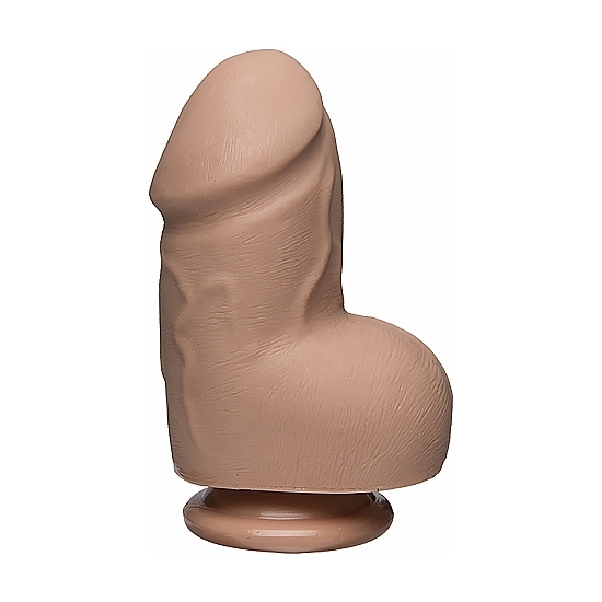 Fat D - Realistic Penis Firmskyn 15,7cm - Vanilla