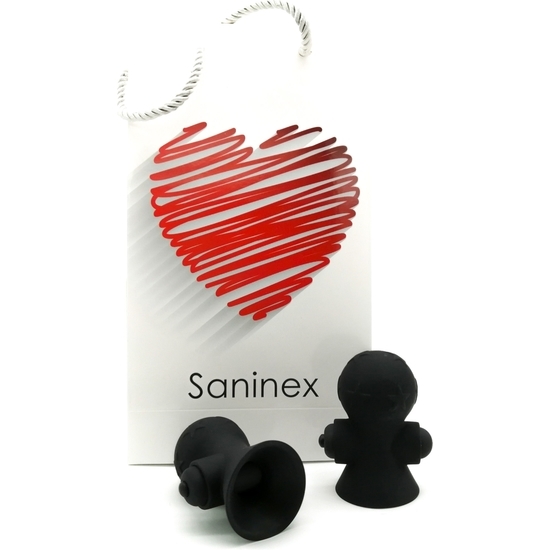Saninex Suctioner World - Vibrator With Suction - Black