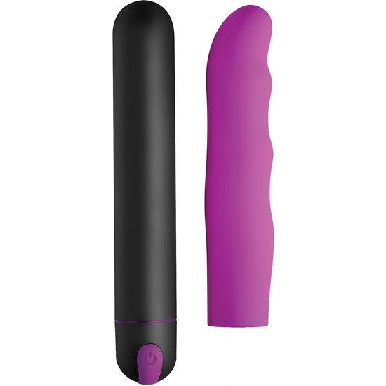 BALA XL PLUS SILICONE COVER WITH WAVES - PURPLE