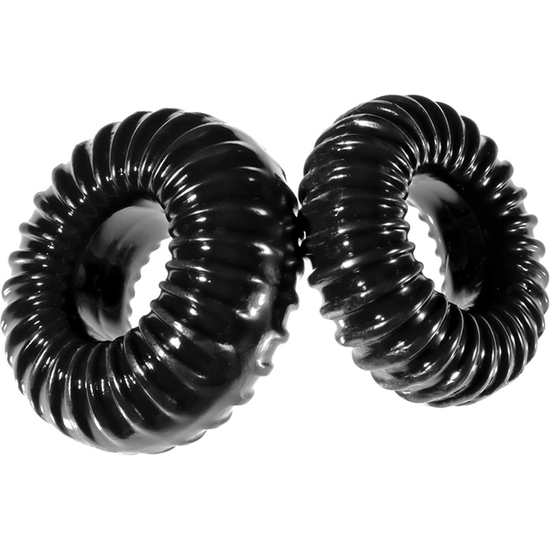 Silicone Rings 18 - Black