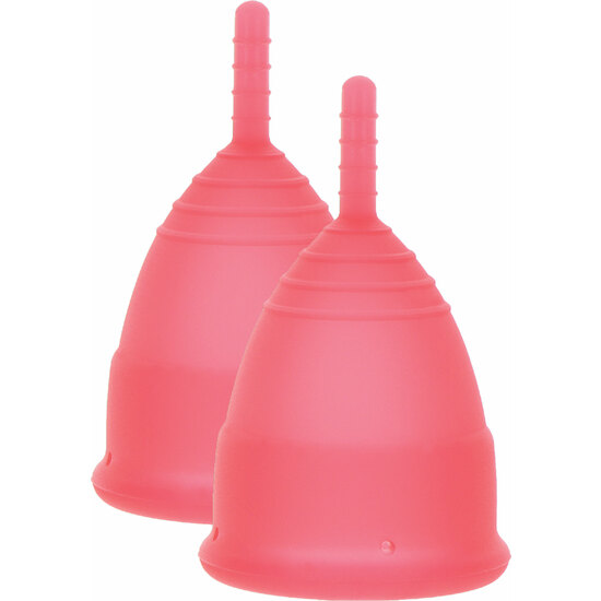 MENSTRUAL CUPS SIZE L-RED