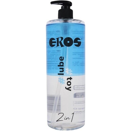 Eros 2 In 1 - Water Based Lubricant 1000 Ml