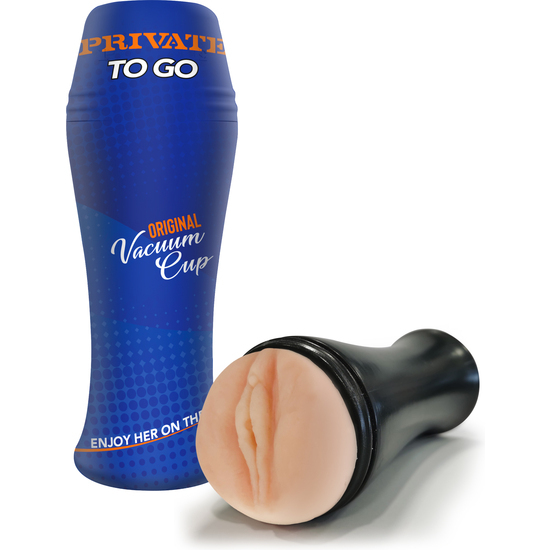 Original Vacuum Cup To Go - Realistic Vagina Masturbador